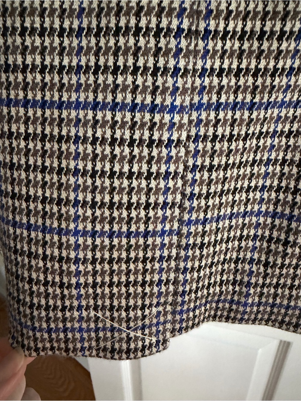 Rag & Bone Preston Blazer Houndstooth Plaid Double Breasted Size 8 - Picture 6 of 15